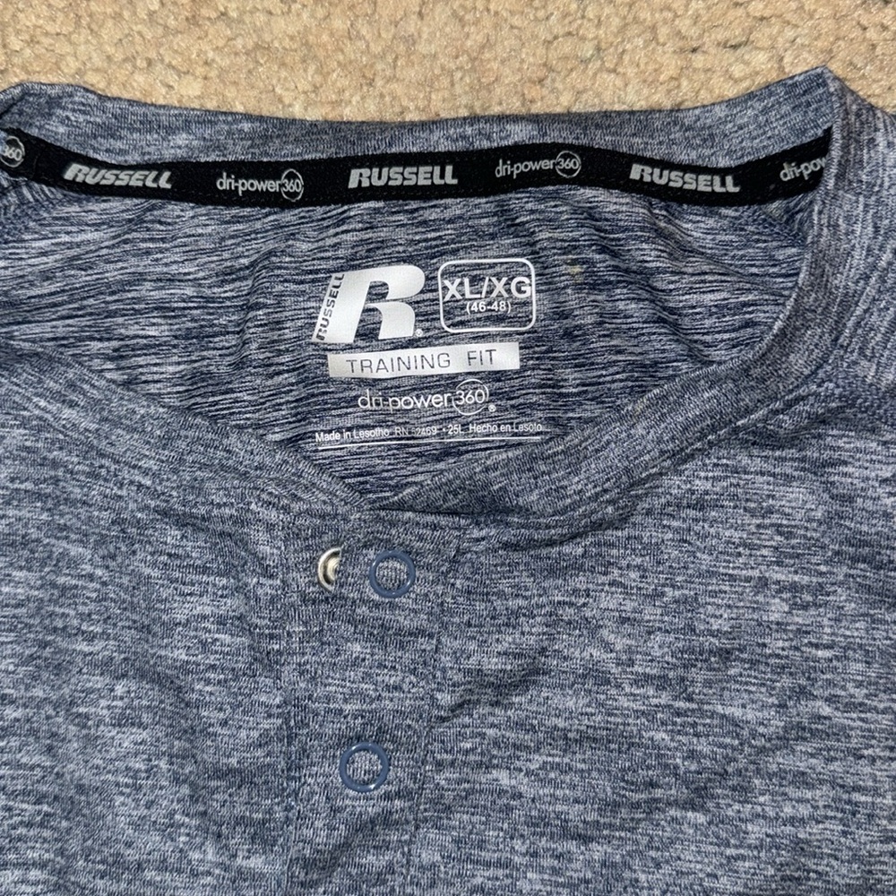 Blue performance tee - Picture 3 of 4